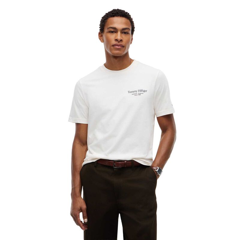 Tommy Hilfiger Back Logo Crew Neck T-Shirt image number 0
